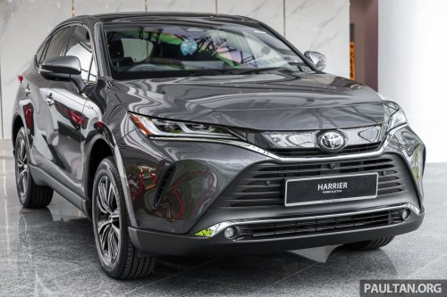 2026 Toyota Harrier 2.5 HEV in Malaysia – 217 PS hybrid is the new sole XU80 variant, RM289,000 OTR