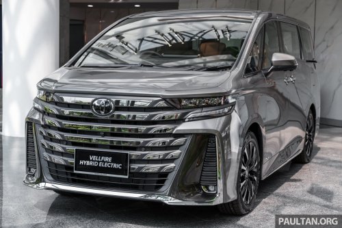 2026 Toyota Vellfire Hybrid in Malaysia – full gallery of petrol-electric MPV with 250 PS, Alphard kit, RM550k