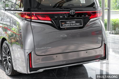2026 Toyota Vellfire Hybrid in Malaysia – full gallery of petrol-electric MPV with 250 PS, Alphard kit, RM550k