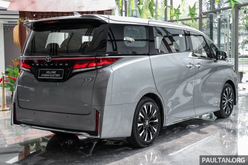 2026 Toyota Vellfire Hybrid in Malaysia – full gallery of petrol-electric MPV with 250 PS, Alphard kit, RM550k