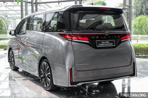 2026 Toyota Vellfire Hybrid in Malaysia – full gallery of petrol-electric MPV with 250 PS, Alphard kit, RM550k