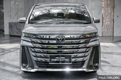 2026 Toyota Vellfire Hybrid in Malaysia – full gallery of petrol-electric MPV with 250 PS, Alphard kit, RM550k