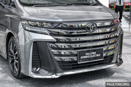 2026 Toyota Vellfire Hybrid in Malaysia – full gallery of petrol-electric MPV with 250 PS, Alphard kit, RM550k