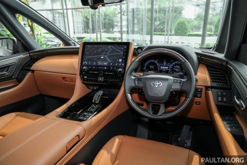 2026 Toyota Vellfire Hybrid in Malaysia – full gallery of petrol-electric MPV with 250 PS, Alphard kit, RM550k