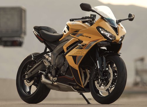 2026 Triumph Daytona 660 updated – now with adjustable Showa forks, Triumph quickshifter