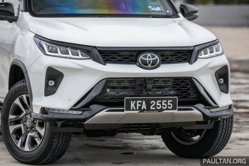 2026 Toyota Fortuner spied – based on new Hilux, heavy facelift with carryover body structure