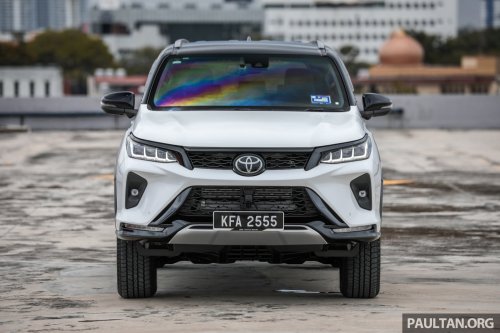 2026 Toyota Fortuner spied – based on new Hilux, heavy facelift with carryover body structure