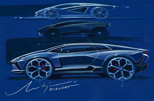 Lamborghini Lanzador EV cancelled – tall-riding battery-electric coupé to be replaced by plug-in hybrid