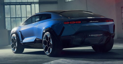 Lamborghini Lanzador EV cancelled – tall-riding battery-electric coupé to be replaced by plug-in hybrid