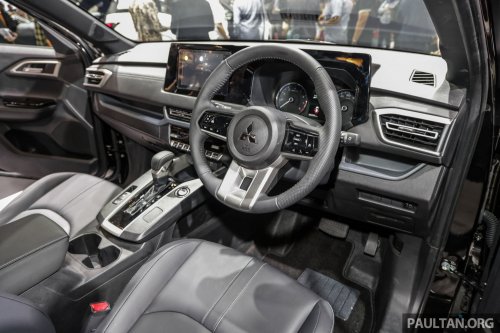 Mitsubishi Xforce spotted again in Malaysia on the back of a roving truck – nationwide tour until March 15