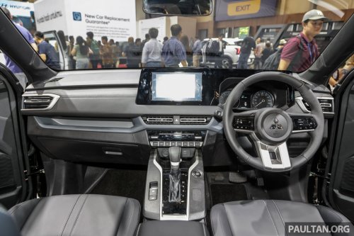 Mitsubishi Xforce spotted again in Malaysia on the back of a roving truck – nationwide tour until March 15