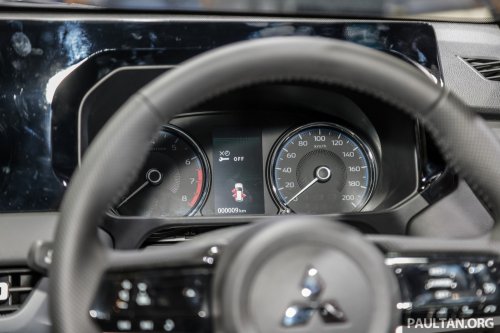 Mitsubishi Xforce spotted again in Malaysia on the back of a roving truck – nationwide tour until March 15