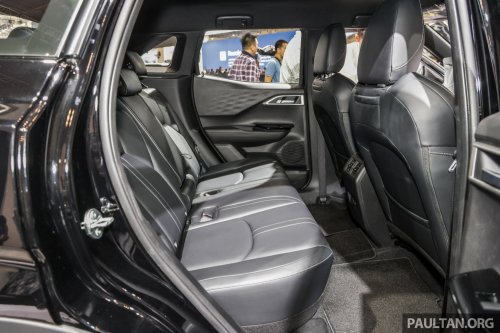 Mitsubishi Xforce spotted again in Malaysia on the back of a roving truck – nationwide tour until March 15