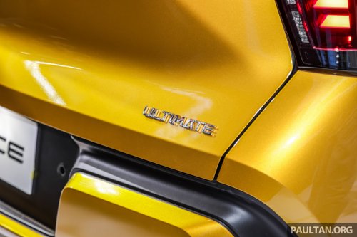 Mitsubishi Xforce spotted again in Malaysia on the back of a roving truck – nationwide tour until March 15