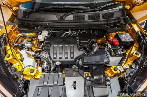 Mitsubishi Xforce spotted again in Malaysia on the back of a roving truck – nationwide tour until March 15