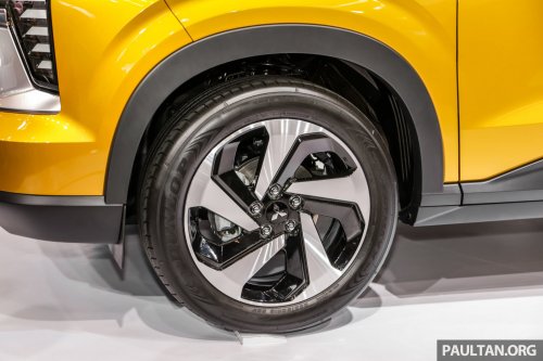 Mitsubishi Xforce spotted again in Malaysia on the back of a roving truck – nationwide tour until March 15