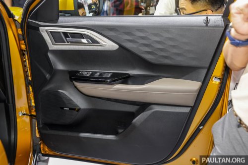 Mitsubishi Xforce spotted again in Malaysia on the back of a roving truck – nationwide tour until March 15