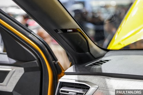 Mitsubishi Xforce spotted again in Malaysia on the back of a roving truck – nationwide tour until March 15