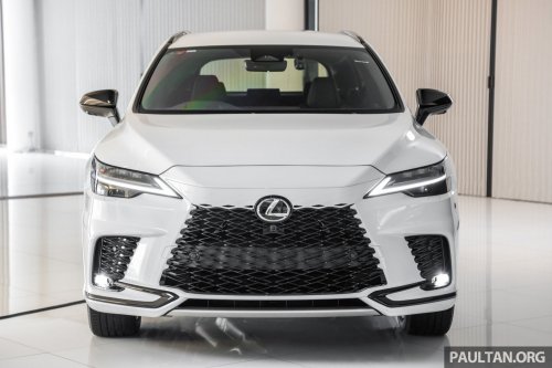 Lexus RX 500h F Sport Special Edition in Malaysia – RM512,888; 50 units only; exclusive design touches