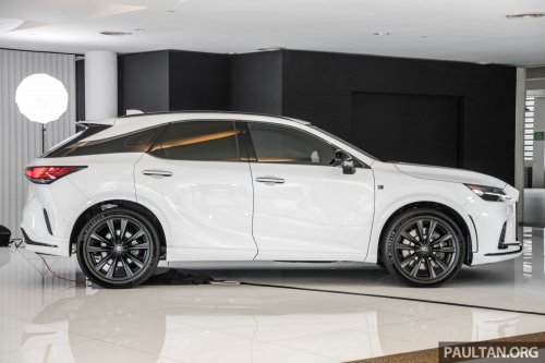 Lexus RX 500h F Sport Special Edition in Malaysia – RM512,888; 50 units only; exclusive design touches