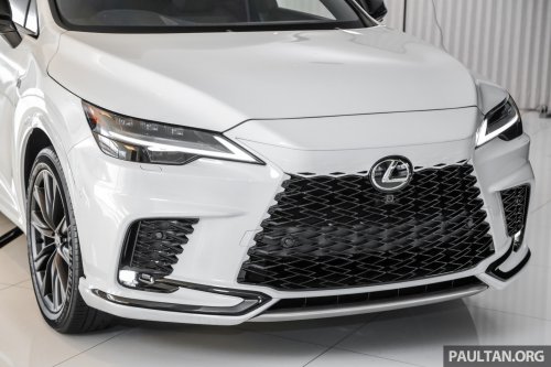 Lexus RX 500h F Sport Special Edition in Malaysia – RM512,888; 50 units only; exclusive design touches