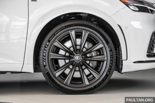 Lexus RX 500h F Sport Special Edition in Malaysia – RM512,888; 50 units only; exclusive design touches