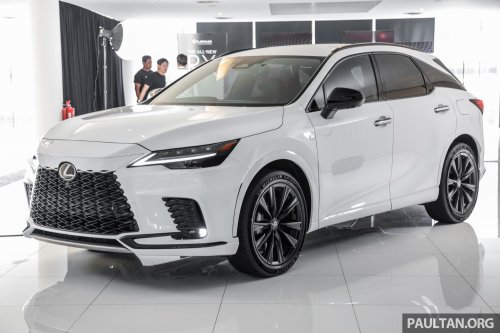 Lexus RX 500h F Sport Special Edition in Malaysia – RM512,888; 50 units only; exclusive design touches