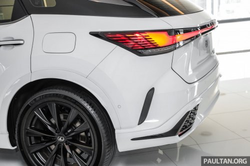 Lexus RX 500h F Sport Special Edition in Malaysia – RM512,888; 50 units only; exclusive design touches