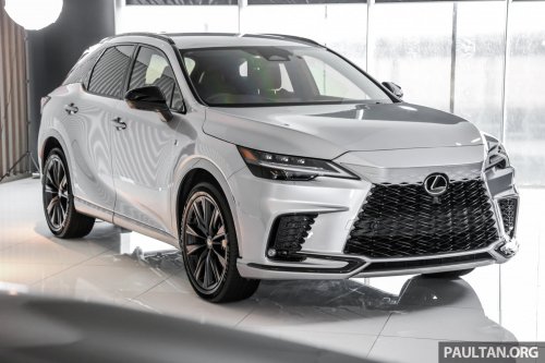 Lexus RX 500h F Sport Special Edition in Malaysia – RM512,888; 50 units only; exclusive design touches