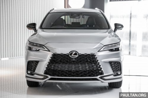 Lexus RX 500h F Sport Special Edition in Malaysia – RM512,888; 50 units only; exclusive design touches