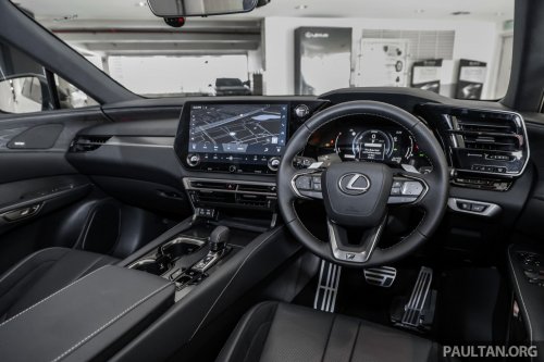 Lexus RX 500h F Sport Special Edition in Malaysia – RM512,888; 50 units only; exclusive design touches