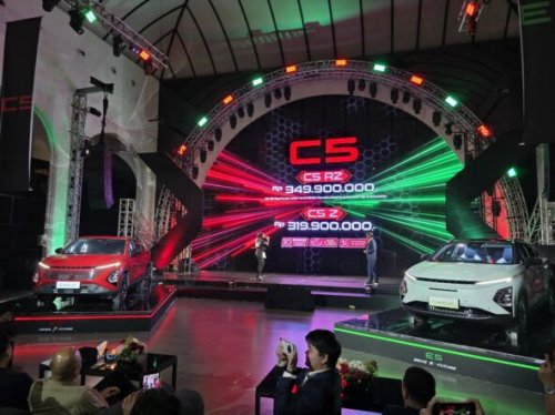 Chery Banting Harga C5 dan E5 Facelift, Turun Sampai Rp 100 Jutaan
