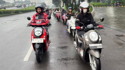 Wahana Ajak Komunitas Honda Matic Seru-seruan di JFK 2025