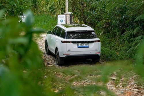 Performa Jaecoo J5 EV Aman Terabas Jalur Offroad Ringan