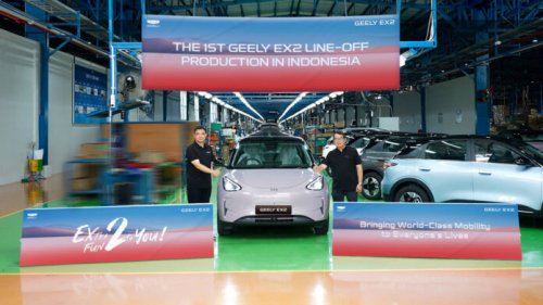 Geely EX2 Resmi Rakit Lokal di Indonesia, TKDN Capai 46,5%